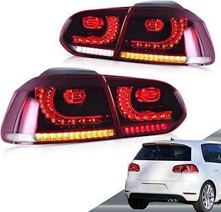 VLAND Led Tail lights Compatible with Golf 6